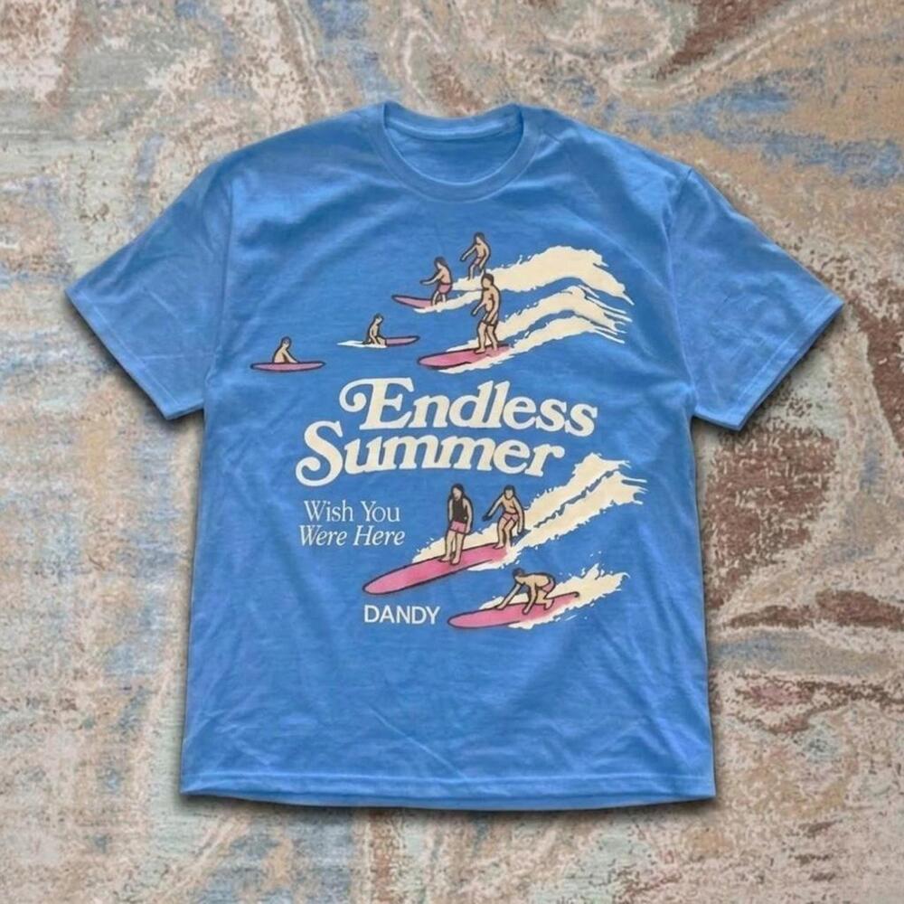 Blue Endless Summer Graphic Tee